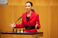 FPÖ-Außenpolitiksprecherin Susanne Fürst im Nationalrat.