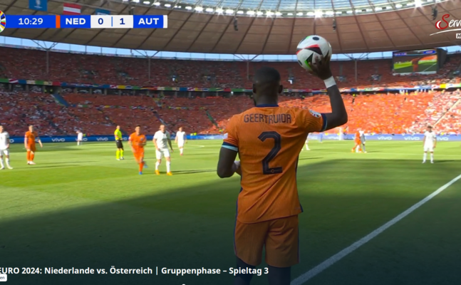Auf ServusTV zu sehen, im ORF nicht: EM-Match Österreich-Niederlande am 25. Juni.