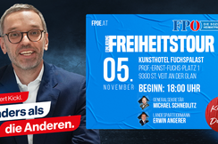 Kärntner Gesundheitslandesrätin muss Unterstellungen gegen FPÖ-"Freiheitstour" sofort zurücknehmen!