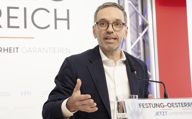 FPÖ-Bundesparteiobmann Herbert Kickl.